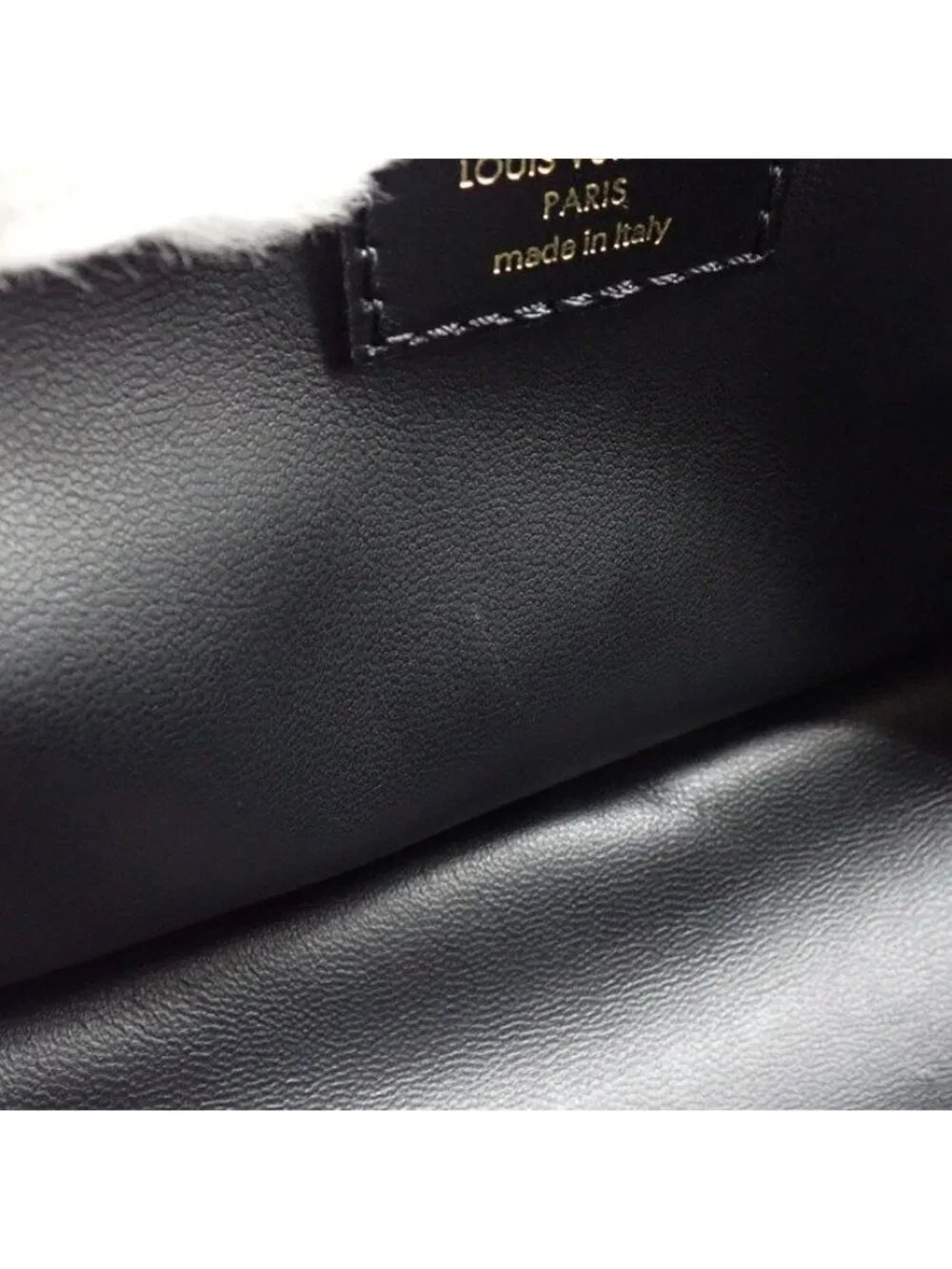 Louis Vuitton Handbag Nano Alma Maltage Black Lambskin Cowhide Leather